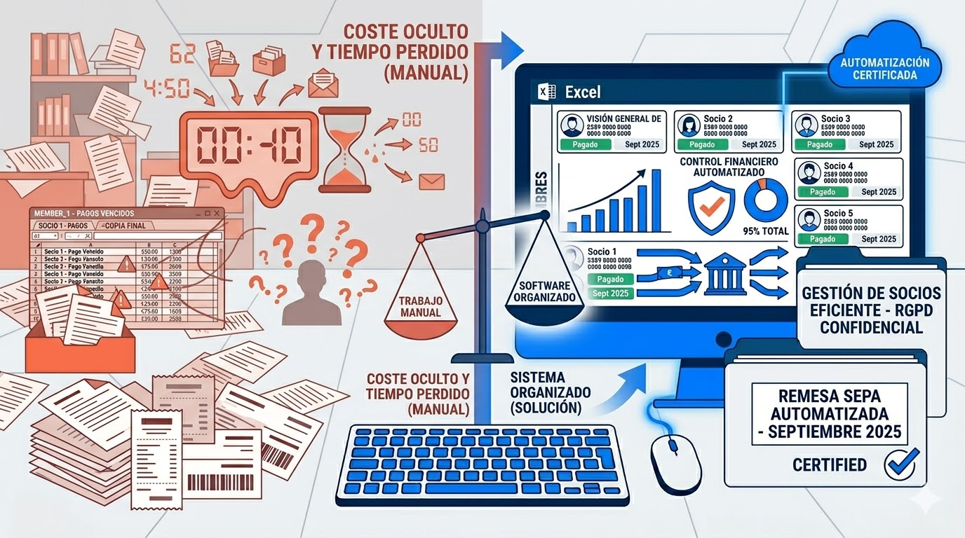 El coste real de no digitalizar la gestión de una asociación sin ánimo de lucro